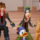 Sora and some other characters from Kingdom Hearts on Nintendo Switch.
